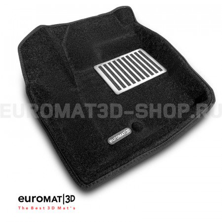 Текстильные 3D коврики Euromat3D Lux в салон для Land Rover Freelander II (2006-2014) № EM3D-003101