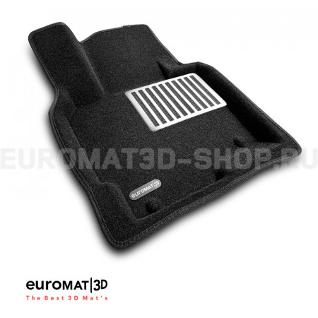 Текстильные 3D коврики Euromat3D Lux в салон для Mazda CX-5 (2012-2016) № EM3D-003407