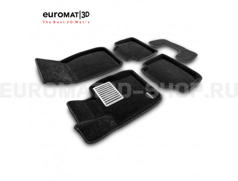 Текстильные 3D коврики Euromat3D Lux в салон для Bmw 3 (F30) X-Drive (2010-2018) № EM3D-001223 Текстильные 3D коврики Euromat3D Lux в салон для Bmw 3 (F30) X-Drive (2010-2018) № EM3D-001223