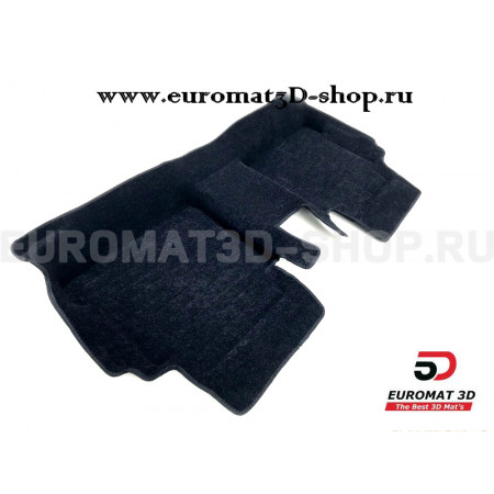 Текстильные 5D коврики с высоким бортом Euromat3D в салон для Kia Optima (2016-) № EM5D-002929
