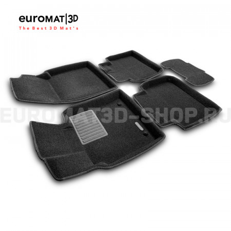Текстильные 3D коврики Euromat3D Business в салон для Toyota Camry XV70 (2018-2024) № EMC3D-005101 Текстильные 3D коврики Euromat3D Business в салон для Toyota Camry XV70 (2018-2024) № EMC3D-005101
