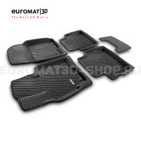 3D коврики Euromat3D EVA в салон для Mazda CX-5 (2012-2016) № EM3DEVA-003407