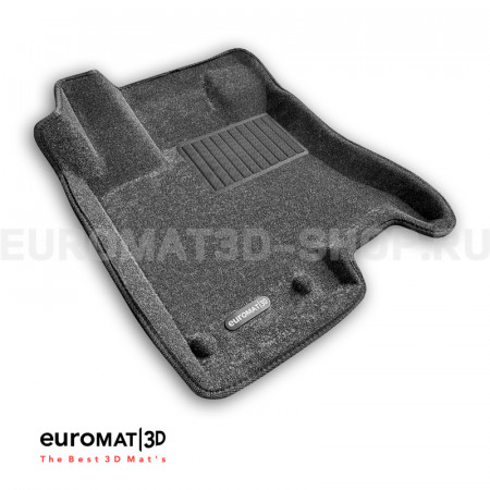 Текстильные 3D коврики Euromat3D Business в салон для Nissan Qashqai (2007-2013) № EMC3D-003714G Серые Текстильные 3D коврики Euromat3D Business в салон для Nissan Qashqai (2007-2013) № EMC3D-003714G Серые