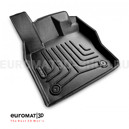 3D коврики Euromat3D Liner в салон для Volkswagen Tiguan (2017-2024) (Укороченная) № EM3DLI-005420