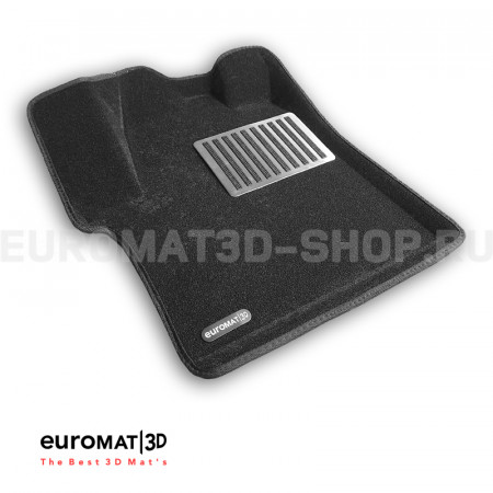 Текстильные 3D коврики Euromat3D Lux в салон для Peugeot Traveller (2016-) № EM3D-003900