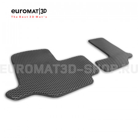 EVA 3D коврик на 3-й ряд для Volkswagen Teramont (2018-) № EM3DEVA-005410.3
