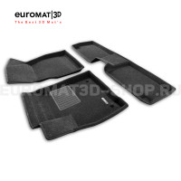 Текстильные 3D коврики Euromat3D Business в салон для Omoda C5 (2026-) № EMC3D-001463